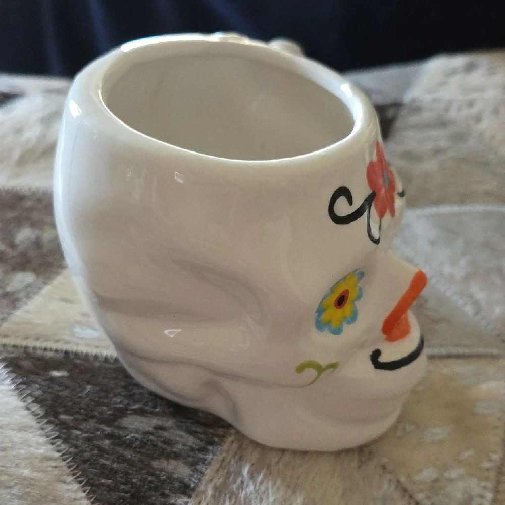 Colorful Skull Mug - Picture 3 of 9